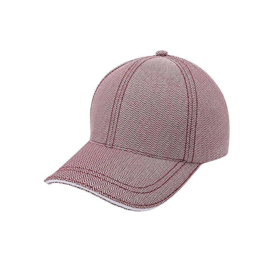 Boné Feminino Premium Lurex Bordô Guepard Aba Curva