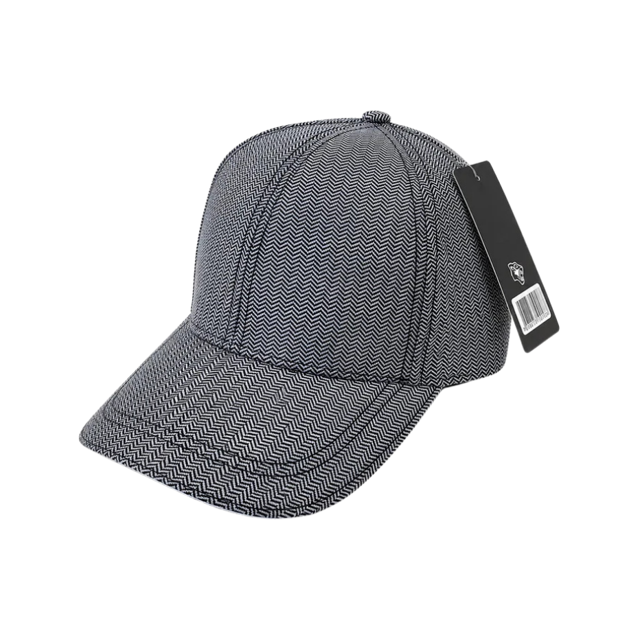 Boné Feminino Premium Lurex Grafite Guepard Aba Curva