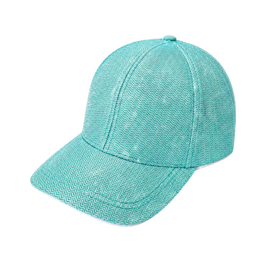 Boné Feminino Premium Lurex Verde Tiffany Guepard Aba Curva