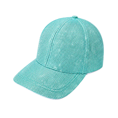 Boné Feminino Premium Lurex Verde Tiffany Guepard Aba Curva