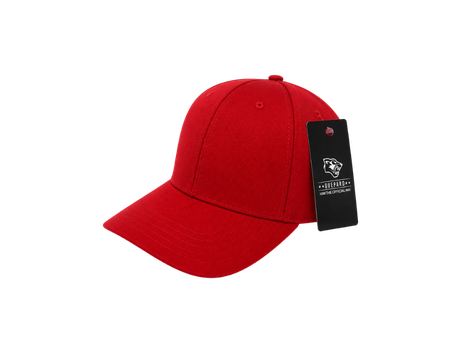 Boné Liso Vermelho Guepard Aba Curva