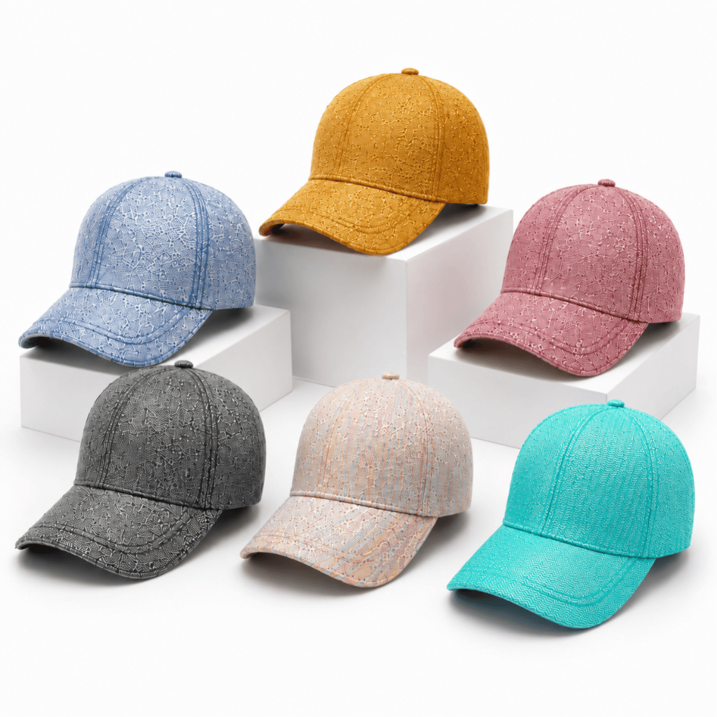 Boné Premium com Brilho Lurex